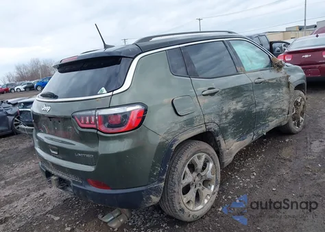 2020 Jeep Compass Limited 4X4 z USA, uszkodzony, nr VIN 3C4NJDCBXLT123657